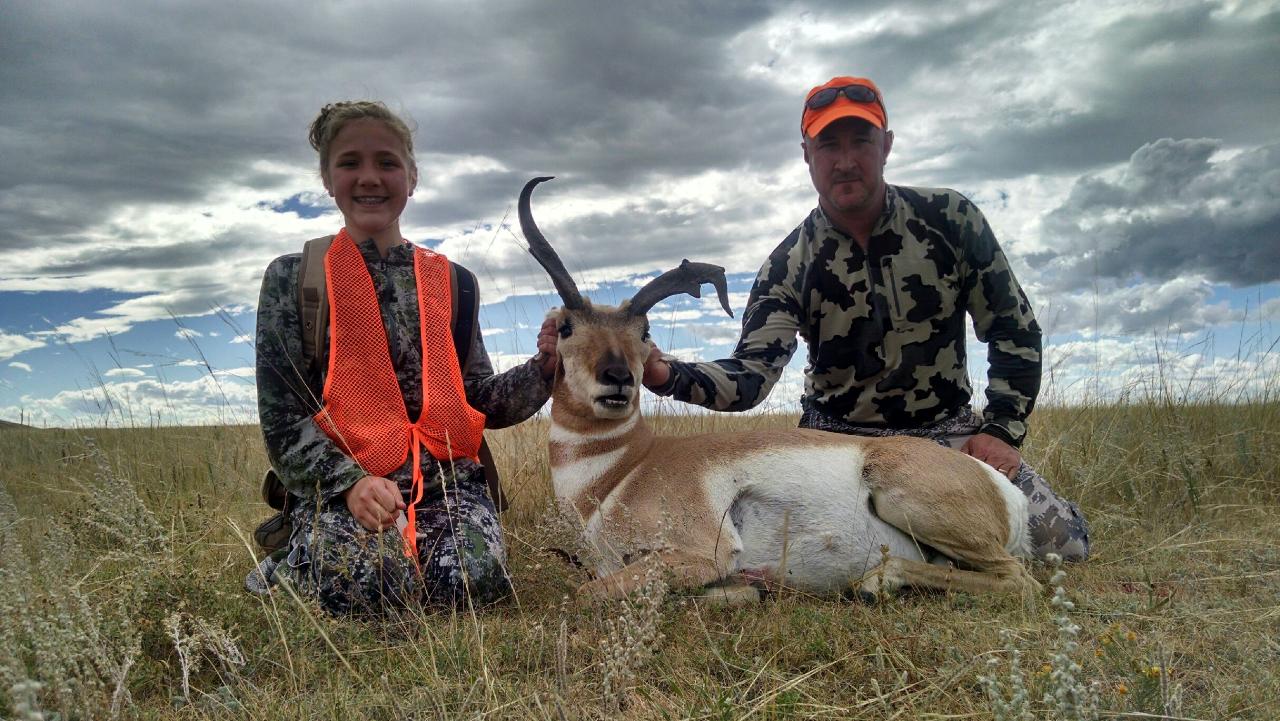 Wyoming non-typical pronghorn antelope buck
